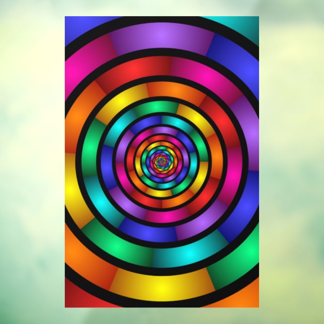 Round and Psychedelic Colourful Modern Fractal Art (Sheet 3)