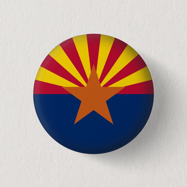 Round Arizona 3 Cm Round Badge (Front)