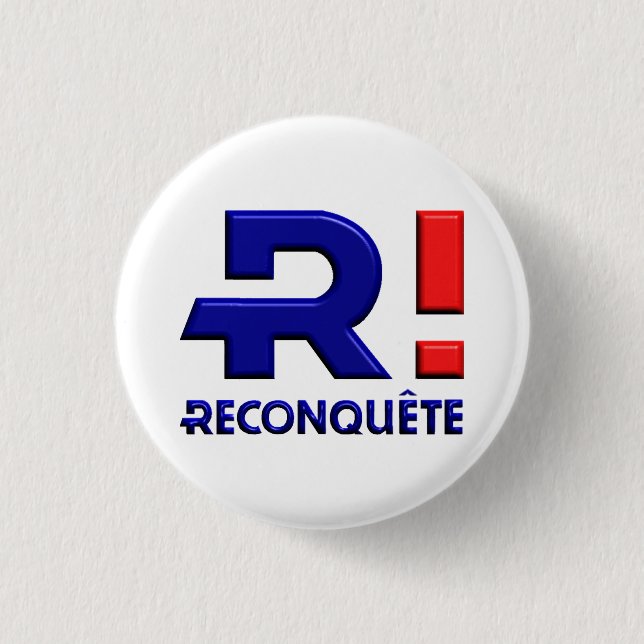 Round Badge 32 mm, Reconquest support (Front)