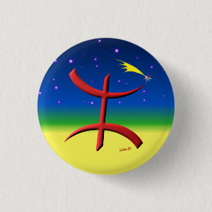 Round Badge, Berber v2021 3 Cm Round Badge