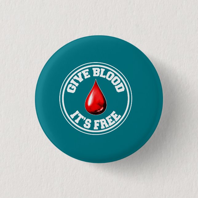 Round Badge - Blood Donor (Front)