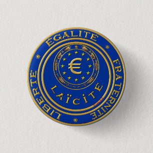 Round Badge, SECURITY 3 Cm Round Badge