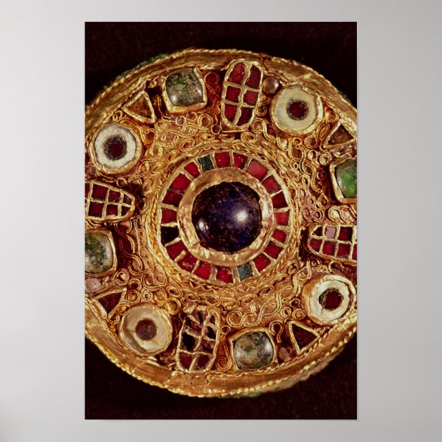 Round brooch poster (Front)