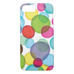 Round bubbles kids pattern 2 iPhone 8/7 case