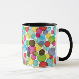 Round bubbles kids pattern 2 mug