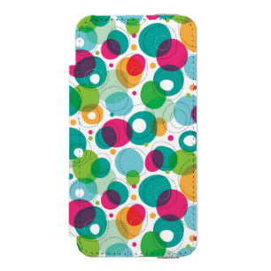 Round bubbles kids pattern incipio watson™ iPhone 5 wallet case