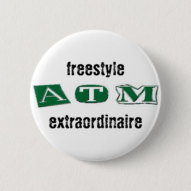 Round Button - Customised (Front)