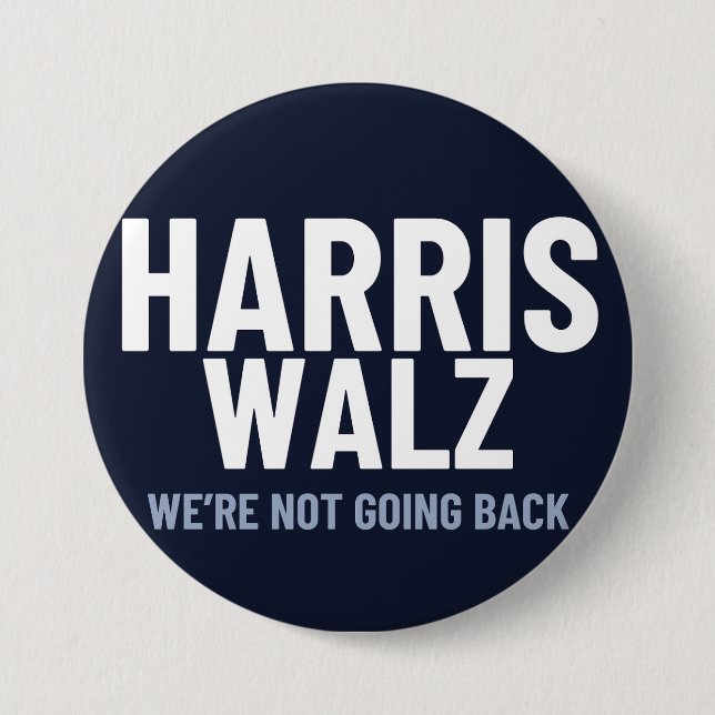 Round Button, Large, 3 Inch 7.5 Cm Round Badge (Front)