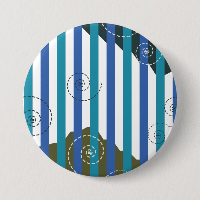 Round Button, Large, 3 Inch Button (Front)