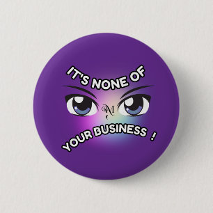 Round Button : None of Yours (purple)
