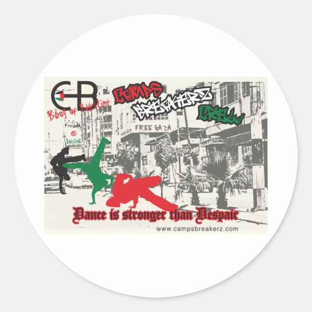 Round Camps Breakerz Sticker (Front)