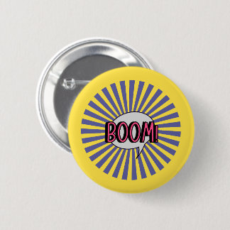 Round Chapa Boom! 6 Cm Round Badge