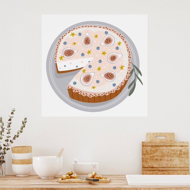 Round Cheesecake Poster (Creator Uploaded)