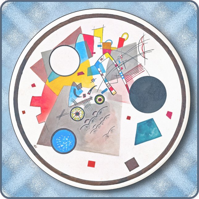 ROUND COASTER - Light Circle (1922) by Kandinsky (Creator Uploaded)