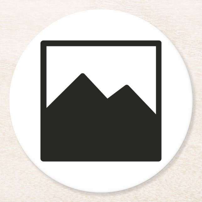 Round Coaster Template (Front)