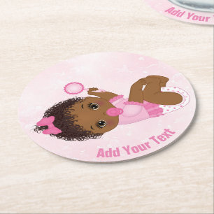 Round Coasters reusable and disposable