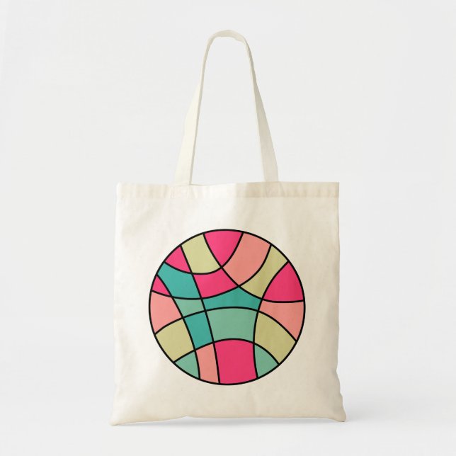 Round Colour Abstract 160422(06) T-Shirt Tote Bag (Front)