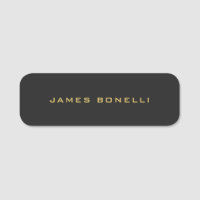 Round Corner Grey Gold Colour Professional
