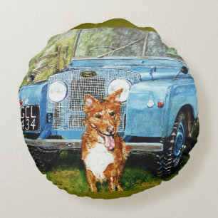 Round Cushion "Farmer's Friends"