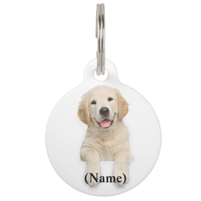 Round Custom Pet Tag/Quote Pet Tag (Front)