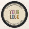 Round Custom Pulpboard Paper Coasters Company Logo
