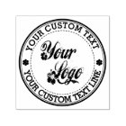 Round Custom Your Text With Logo