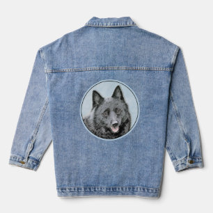 round denim jacket
