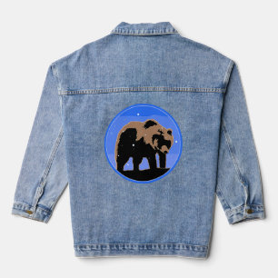 round denim jacket