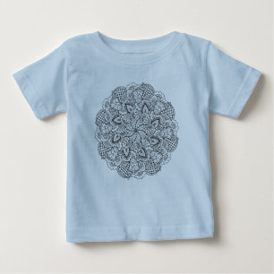 Round Doodle Baby T-Shirt