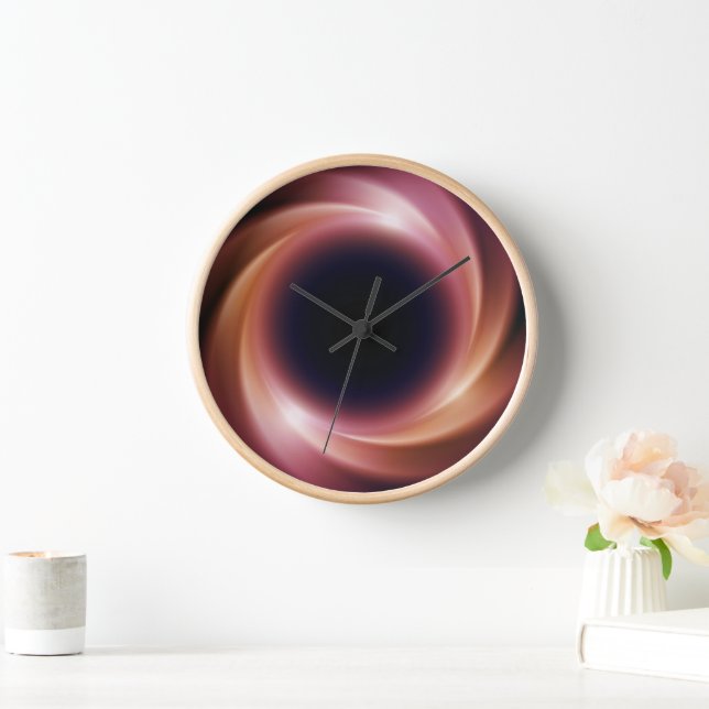 round figure clock  (Home)