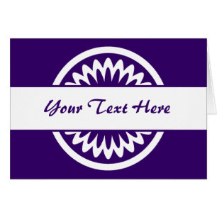 Round Flower - Deep Purple