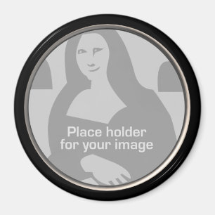 Round Frame Template Magnet
