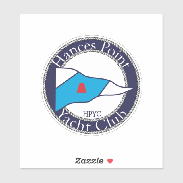 Round HPYC Logo Vinyl Sticker (Sheet)