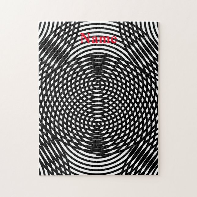 Round Hypnosis Spiral Thunder_Cove Jigsaw Puzzle (Vertical)