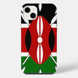 Round Kenyan Motif: A National Symbol iPhone Case