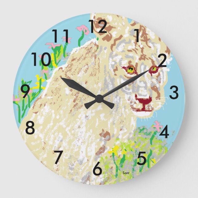 Round (Large) Wall Clock (Front)