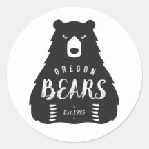 Round Logo Sticker, Glossy, Small, 1½ inch