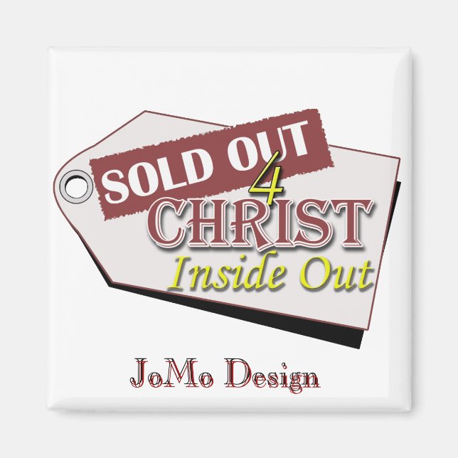 Round Magnet - Customised (Front)