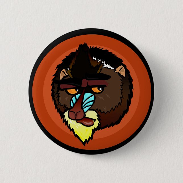 ROUND MANDRILL BUTTON (Front)