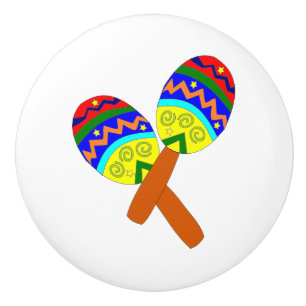 Round Maraca Drawer Pull