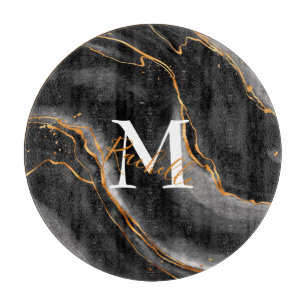 Round Marble Cutting Board