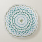 Round Medallion Throw Pillow