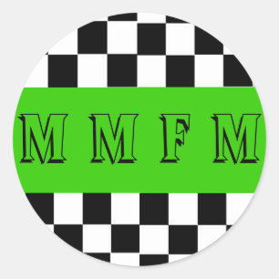 Round MMFM Sticker