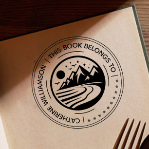 Round  Mountain Sketch This book belongs to Rubber Stamp