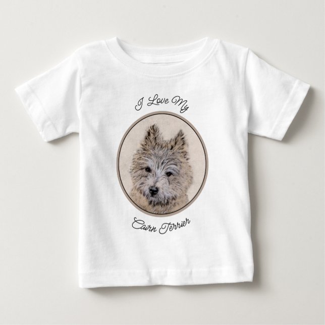 round (name) baby T-Shirt (Front)