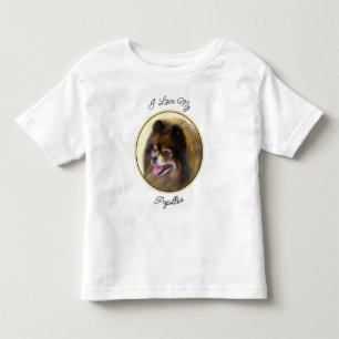 round (name) toddler t-shirt