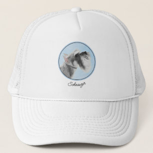 round (name) trucker hat
