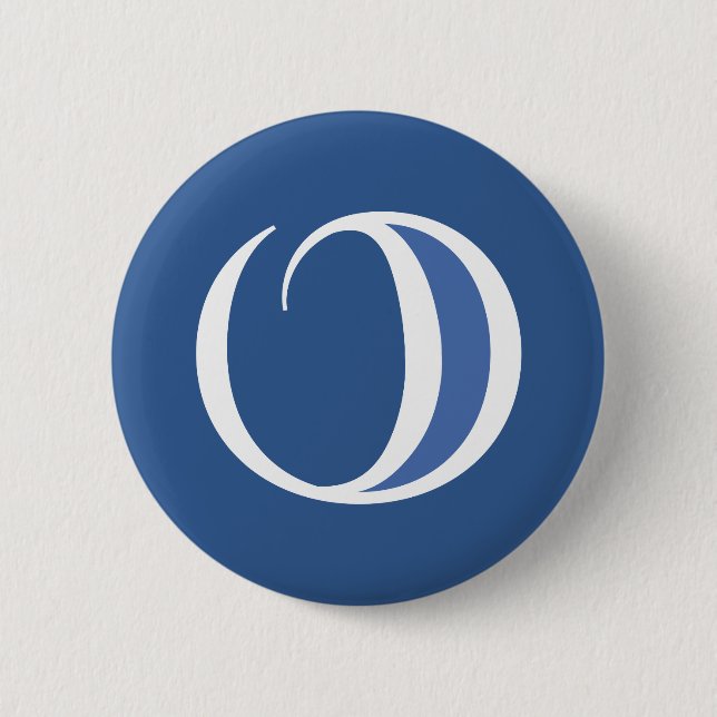 Round Obernet logo button/flair 6 Cm Round Badge (Front)