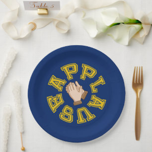 Round of Applause Paper Plate