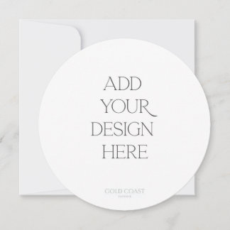 Round or Square Card Printing